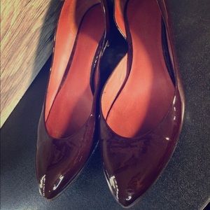 Bottega Veneta Patent Leather Flats